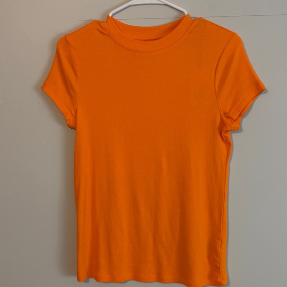 a new day Tops - A New Day Women's Bright Orange Short Sleeve Tee med: NWT.